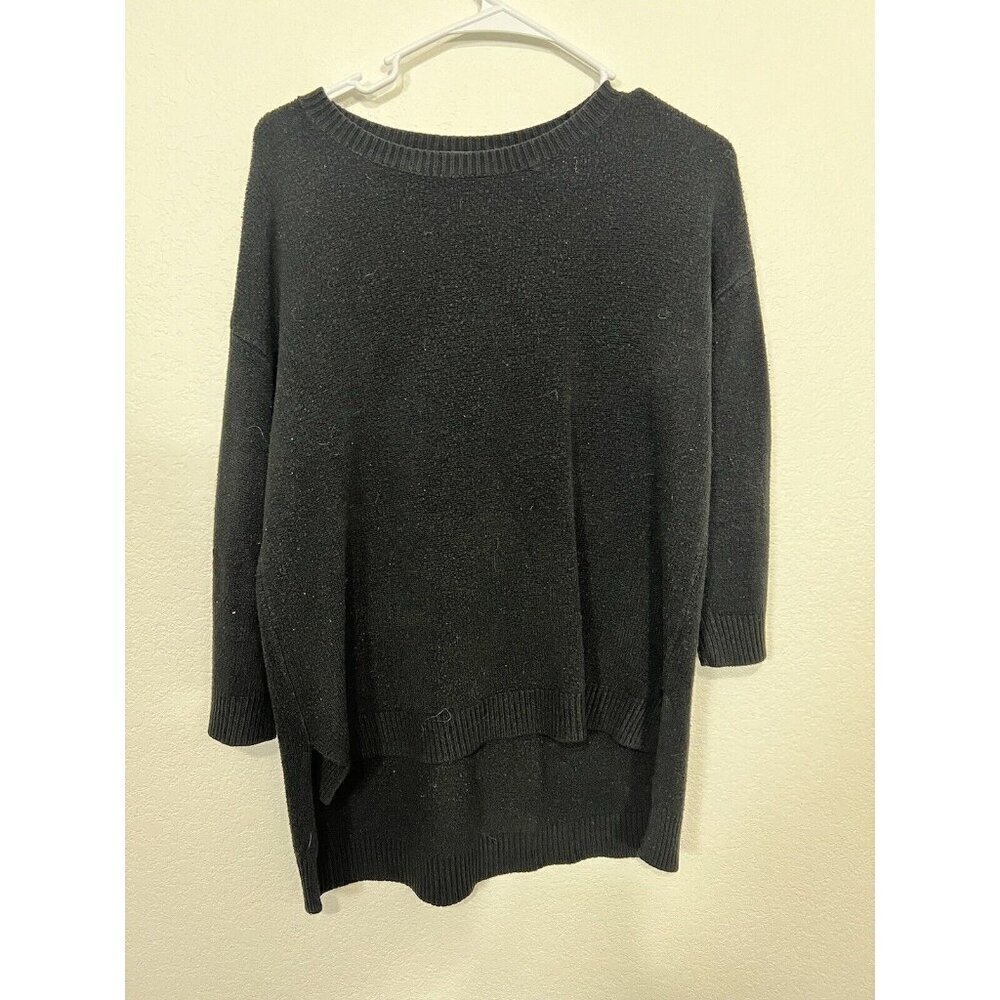 Women’s Forever 21 Black Sweater Size Large High Low